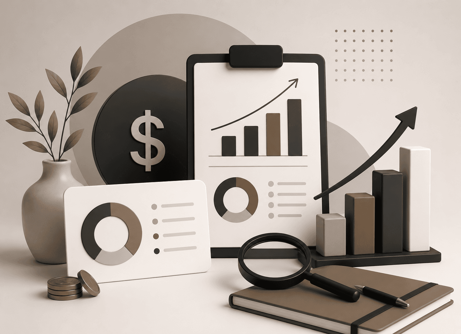 Painel financeiro profissional do Xpera